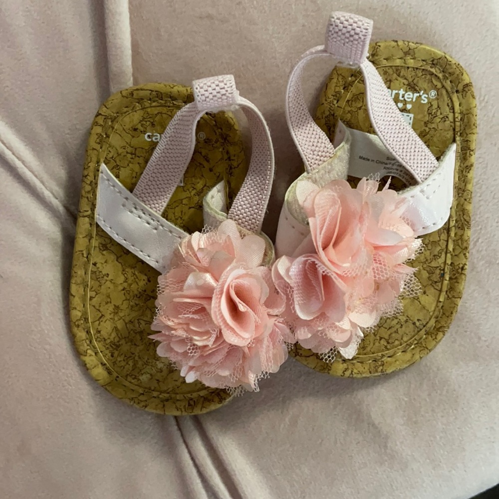 NB baby girl sandals